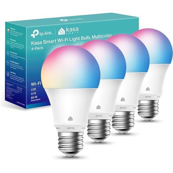 Kasa Smart Light Bulbs, Full Color Changing Dimmable Smart WiFi Bulbs - Picture 7 of 7
